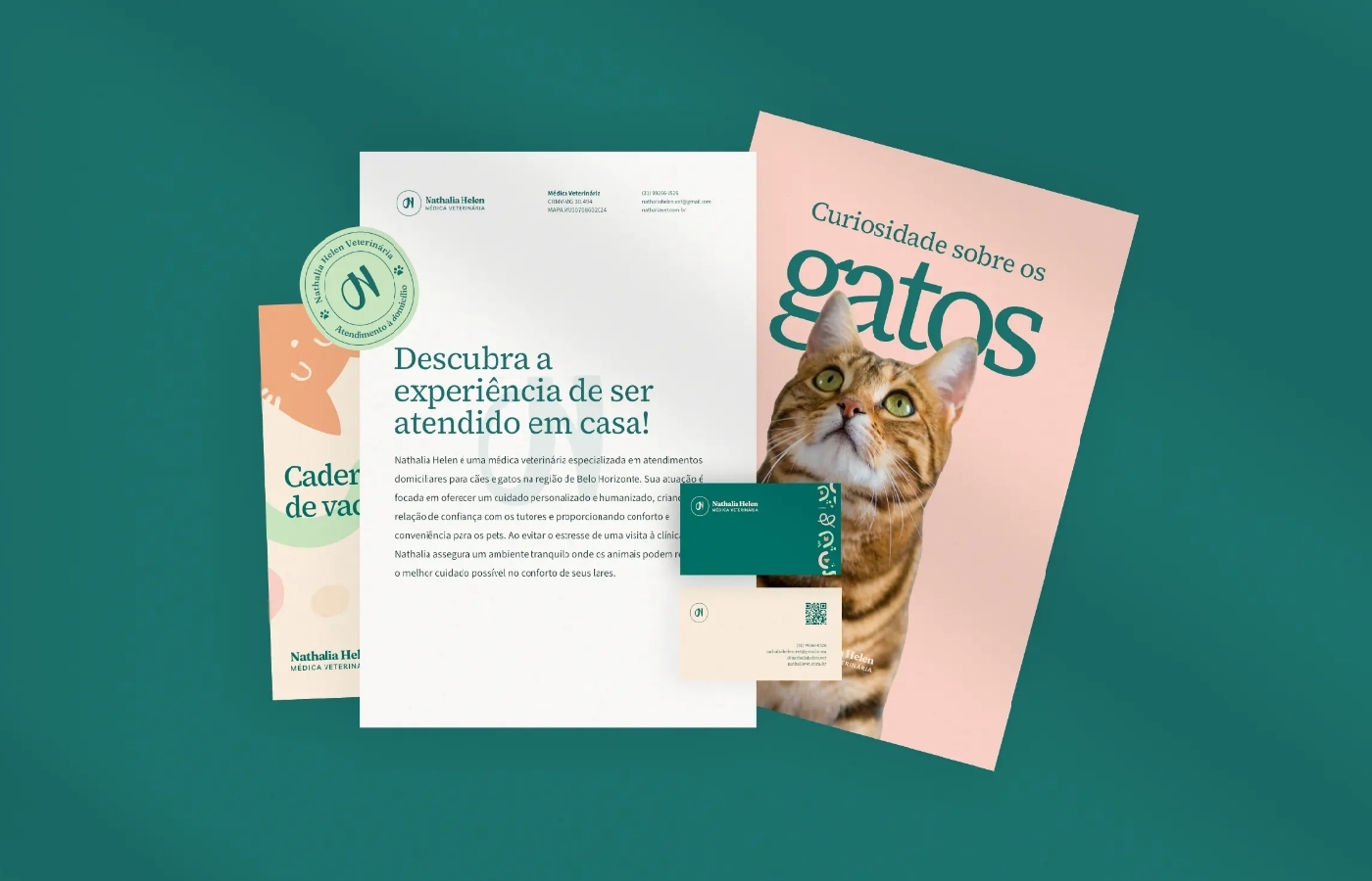 Identidade visual - Nat Vet BH