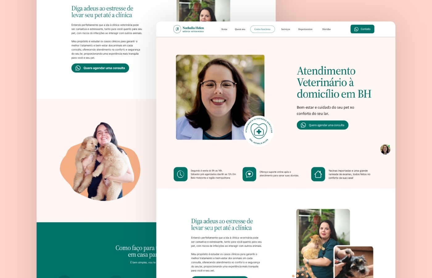Site Nathalia Helen Veterinária
